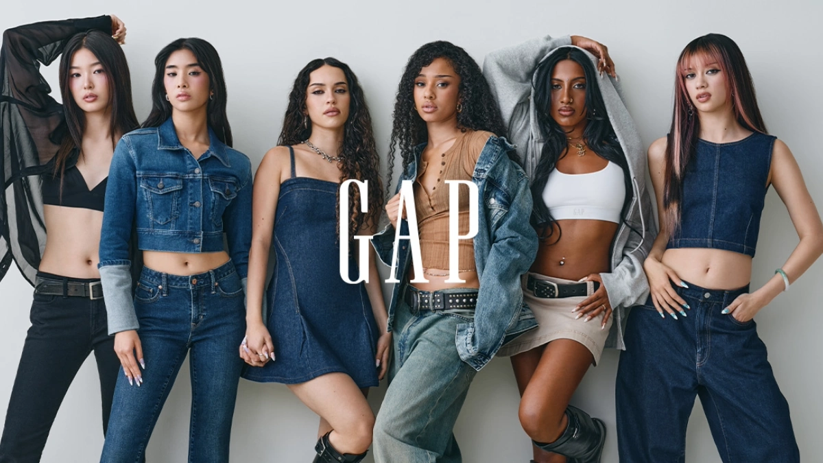 KATSEYE x GAP collaboration